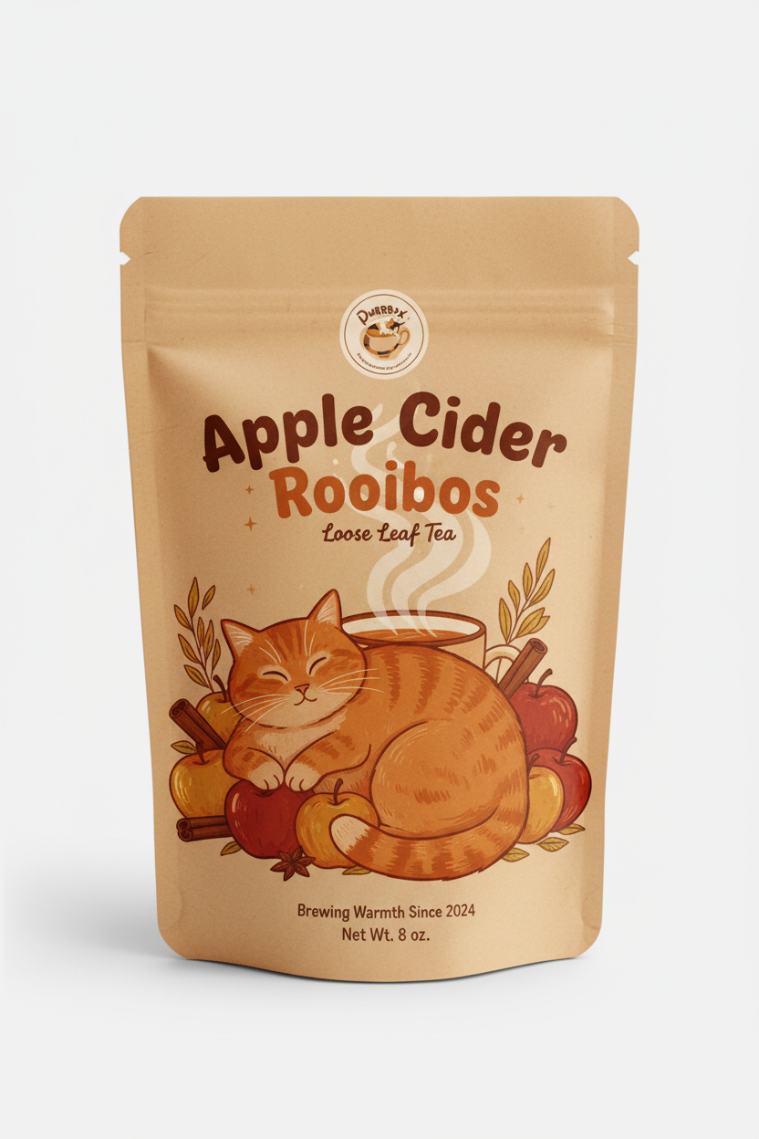 Apple Cider Rooibos Label
