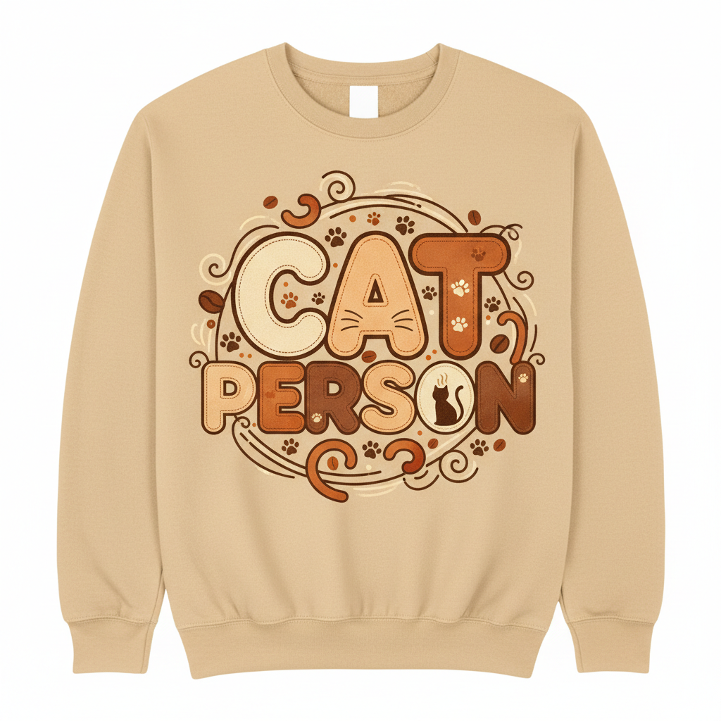 CAT PERSON front design