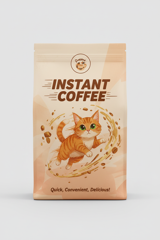 Instant Coffee Label