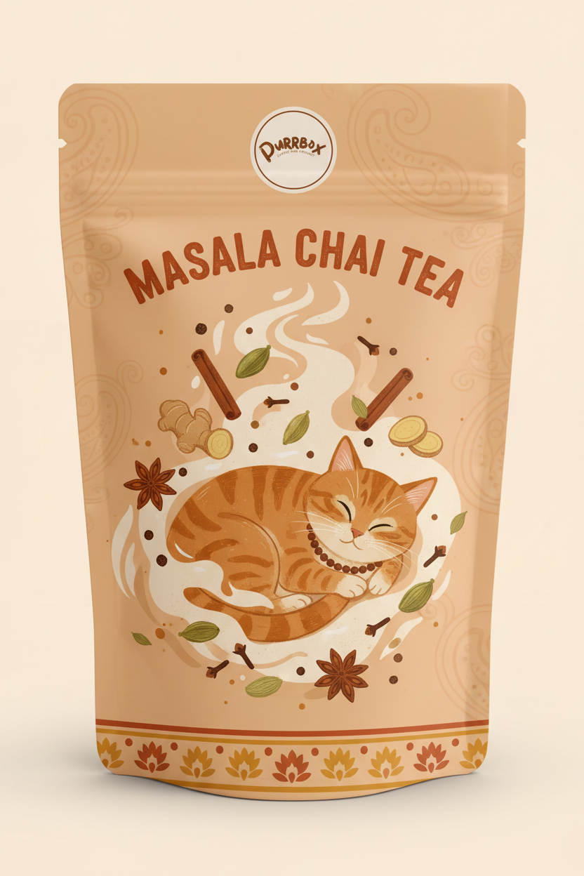 Masala Chai Tea Label