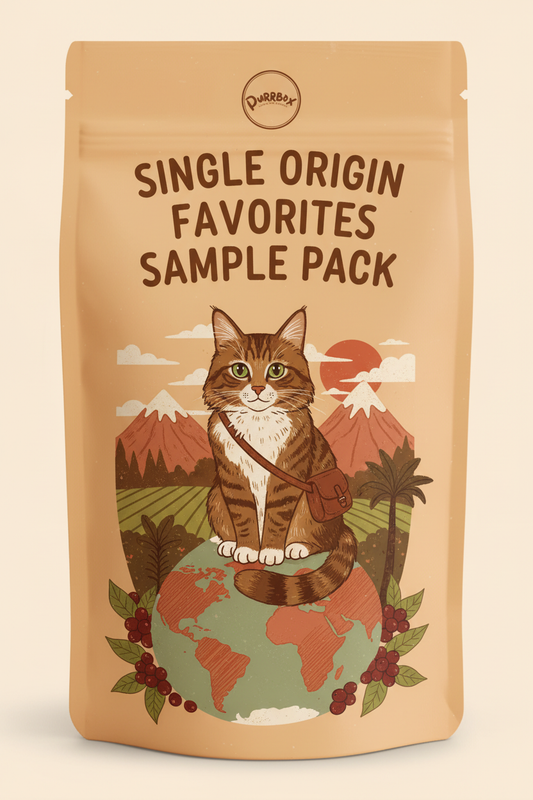 Single Origin Favorites Sample Pack Label