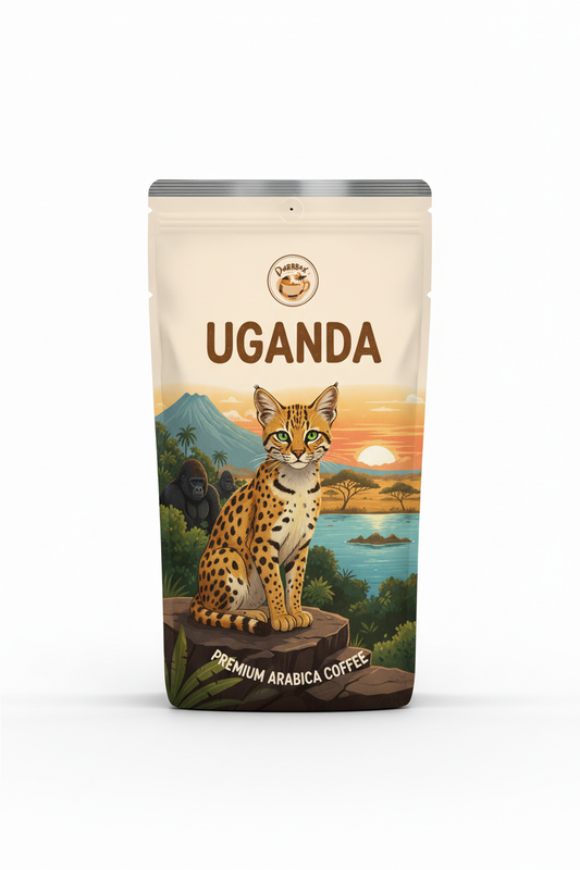 Uganda Coffee Bag Mockup